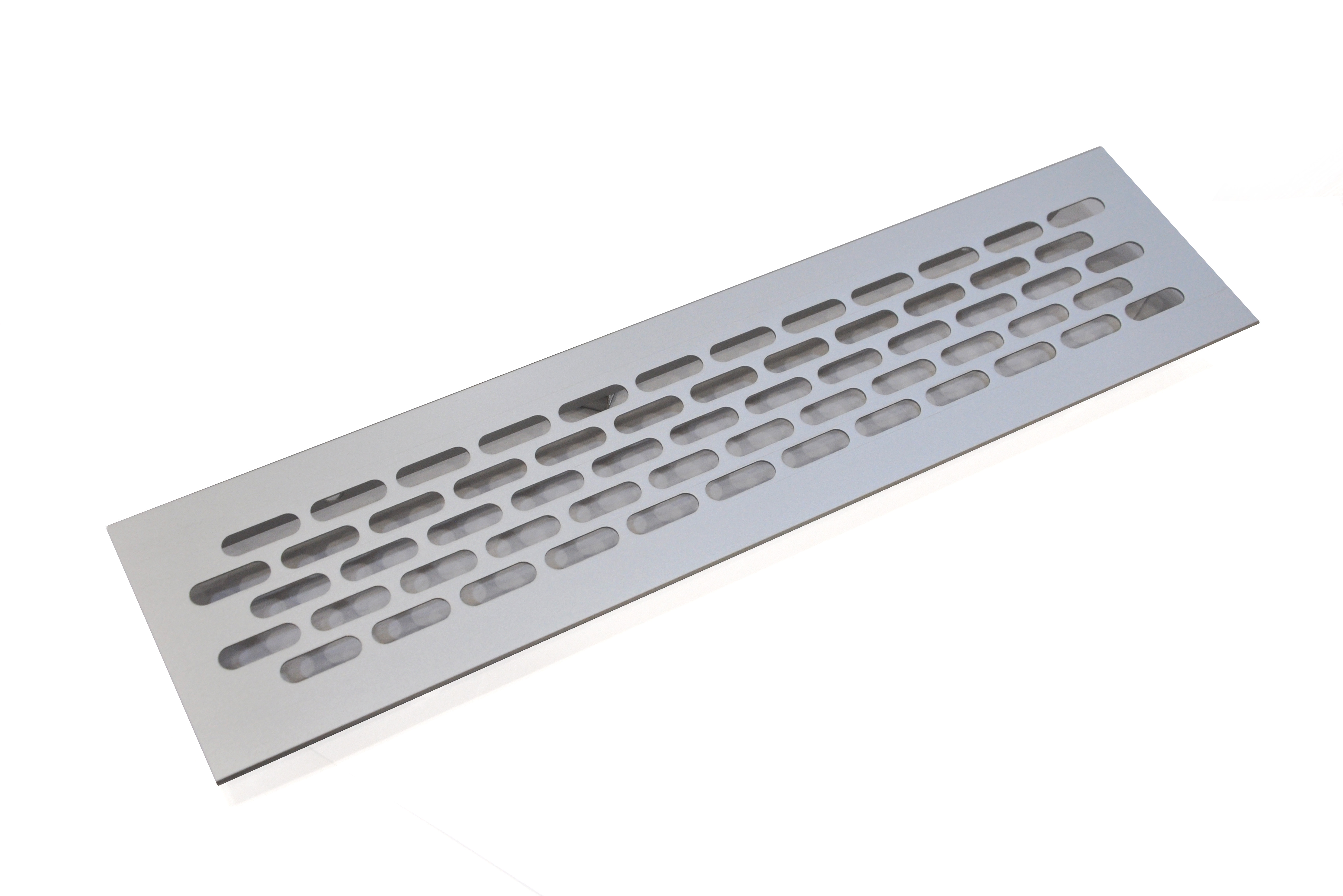 Вентиляционная решетка алюм. 60/245, Алюминий серый