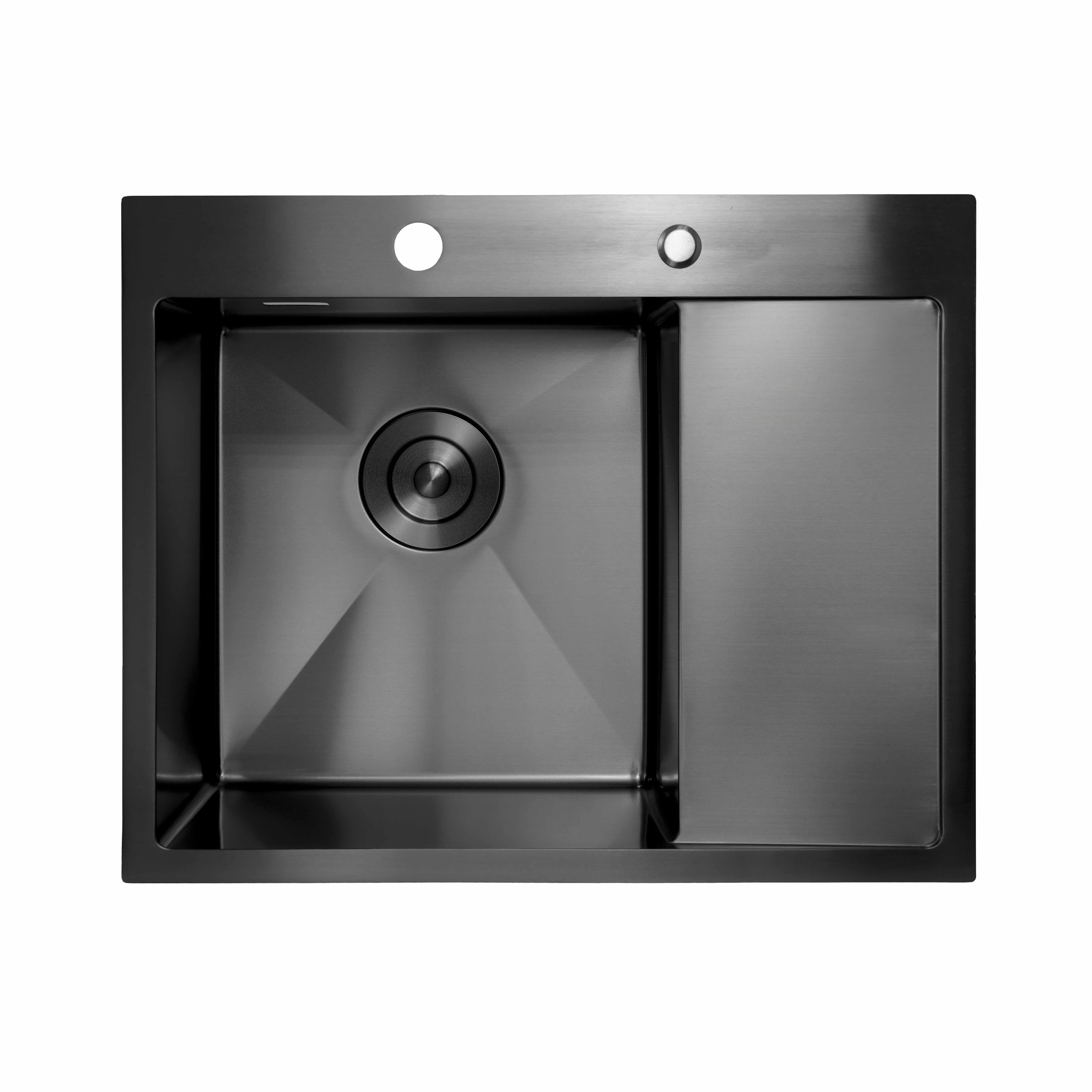 Мойка 862 GUNMETAL_left