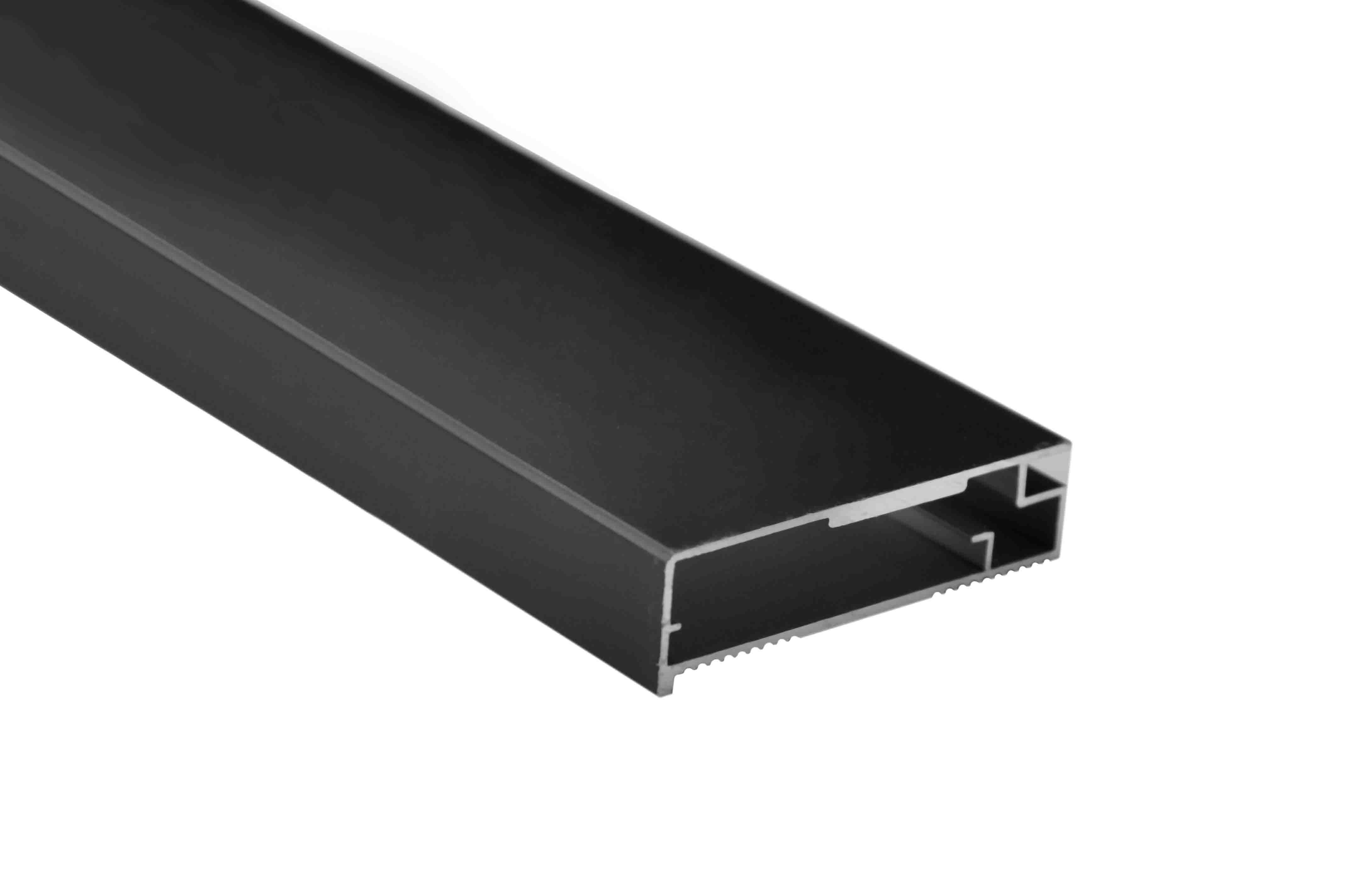 профиль алюм. рамочный XGJB-5520 под керамогранит,Черный _ 00 профиль алюм. рамочный XGJB-5520 под керамогранит,Черный _ 00