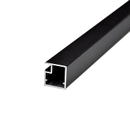 Профиль рамочный XGJB-102 (20,6 mm*19,1 mm) узкий, черный мат