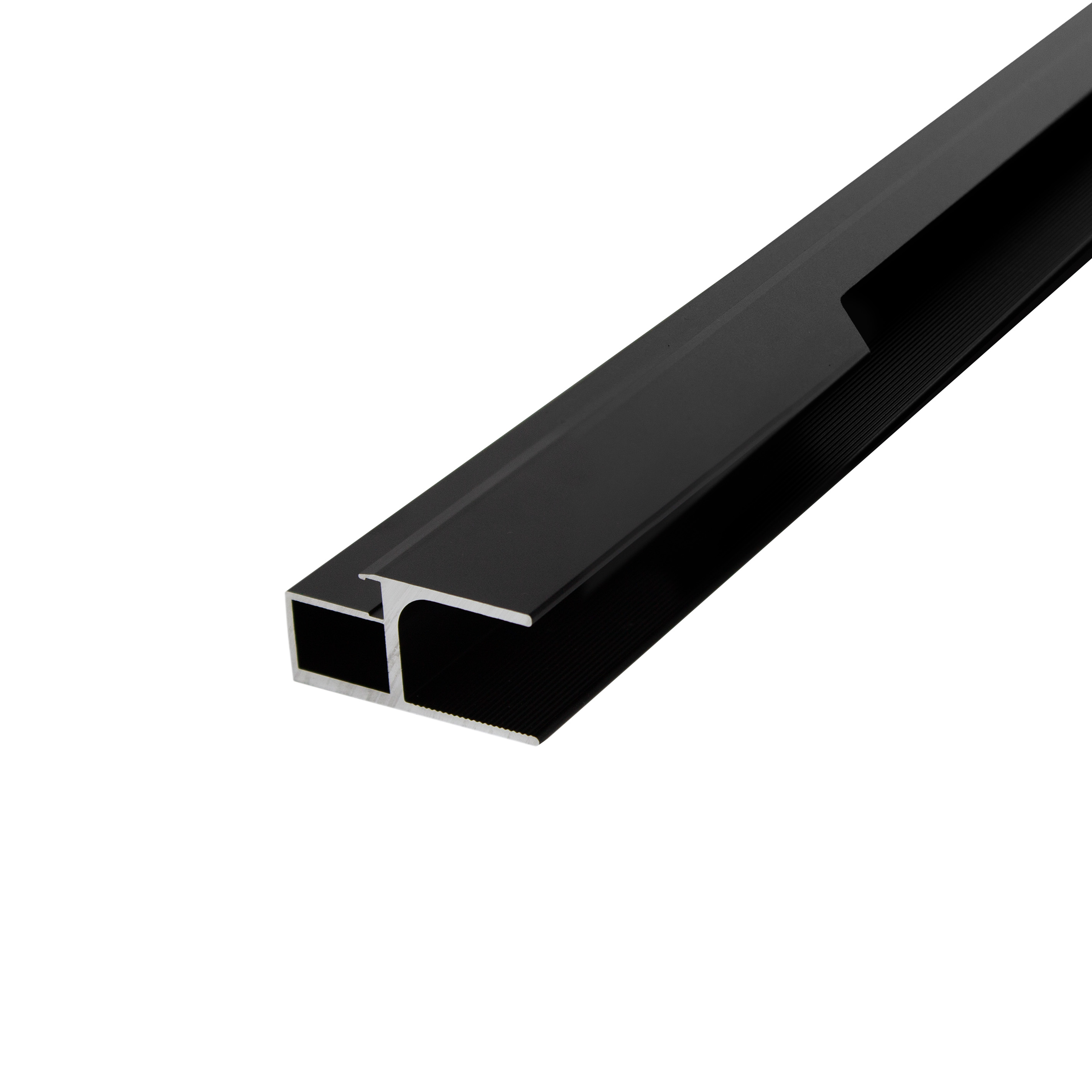 профиль алюм. рамочный XGJB-6465-06 узкий усиленный, ручка "скос"