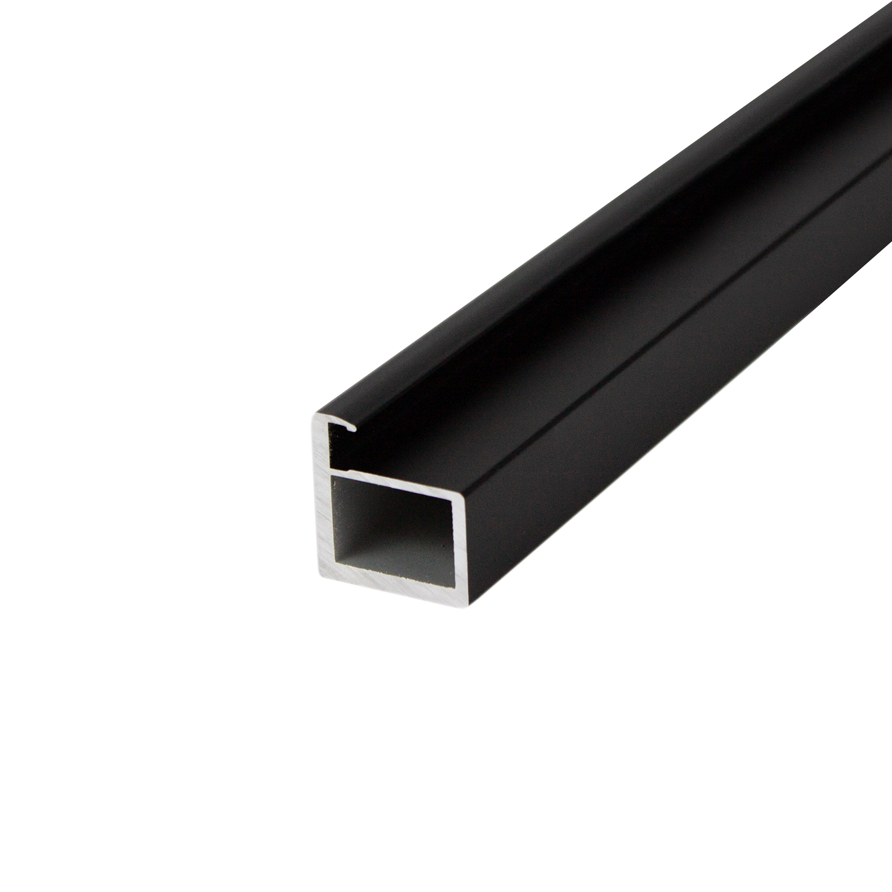 Профиль алюм. рамочный XGJB-2896 узкий усиленный, черный