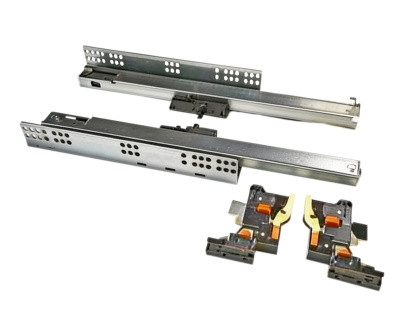Направляющие 250 мм 40 кг скр. монт зам 3D Push DTC_TF10250H