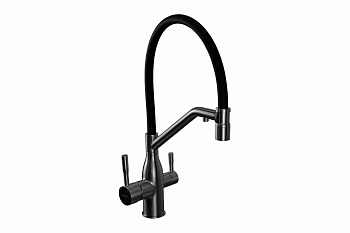 Смеситель TL20241006 GB графит черный