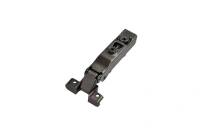 Петля PUSH для AL-рамки 110 гр DTC PIVOT-PRO Click-On накл. б/пруж чёрная (A80A678) 20427