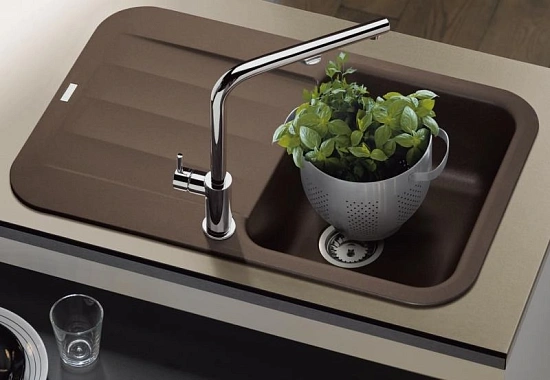 Уход за кухонными мойками