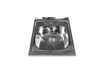 мойка нерж. накладная 50*60