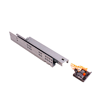 Направляющие 350мм 35кг скрытого монтажа с доводчиком, зам DTC (SS10350H1) 0016328