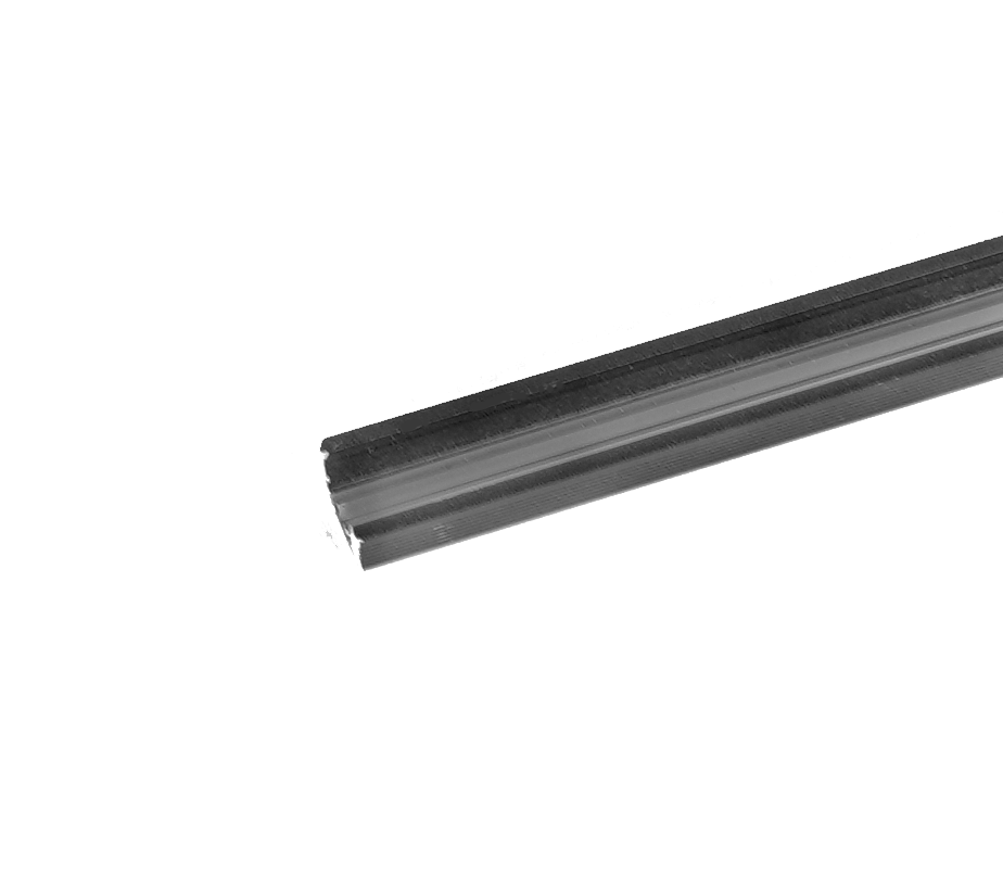 Шинопровод (трек) TL1 (линейный, 10*10мм, 3м), графит