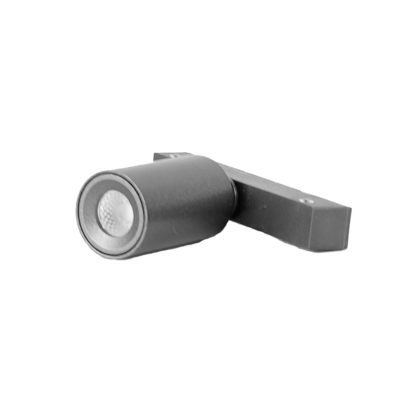 Светильник трековый LED TL8 (спот, 1,5W, 12V, 6000К), графит