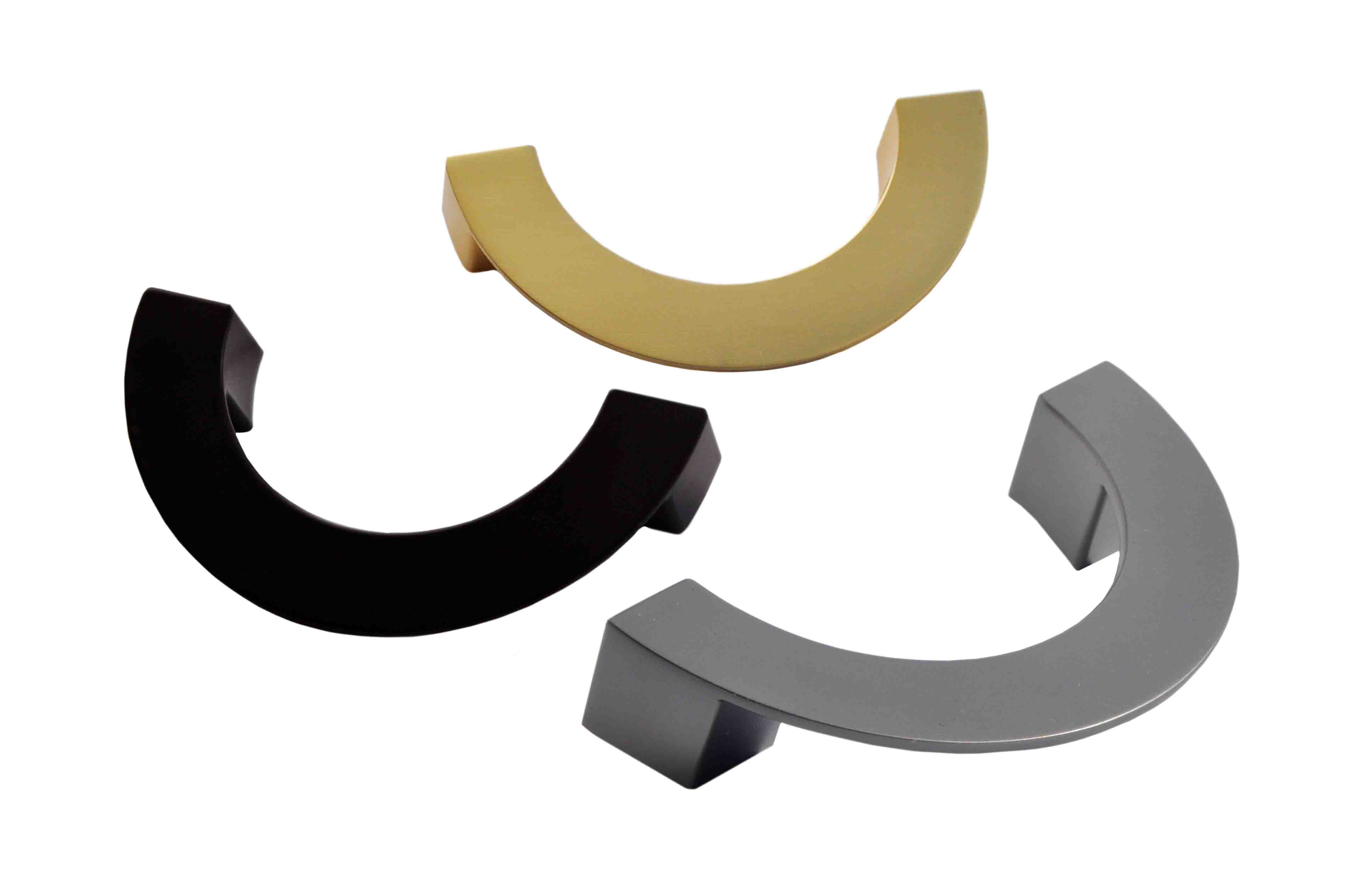 полукруг KOSMO  графит, золото и черный _ без фона ___