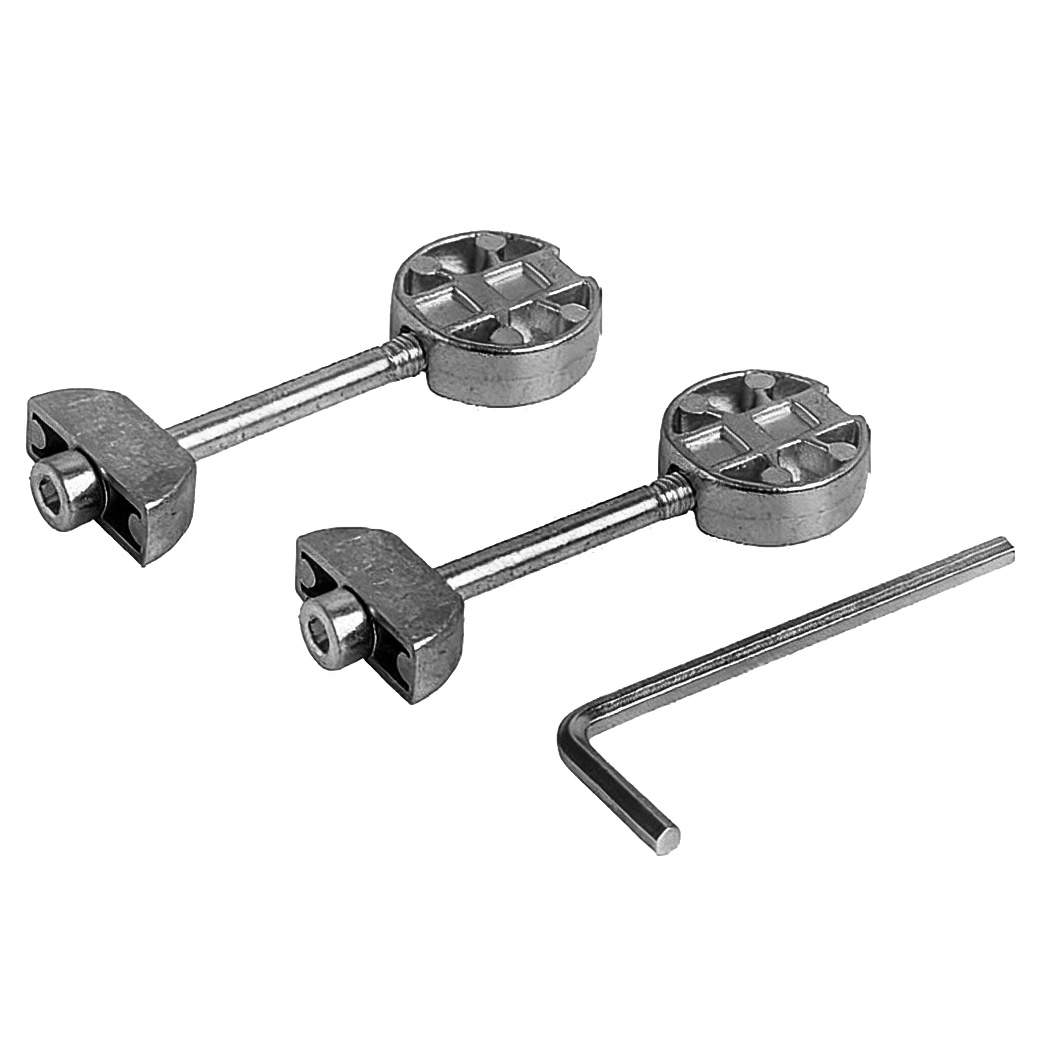 Комплект стяжек для столешницы толщиной от 10 мм