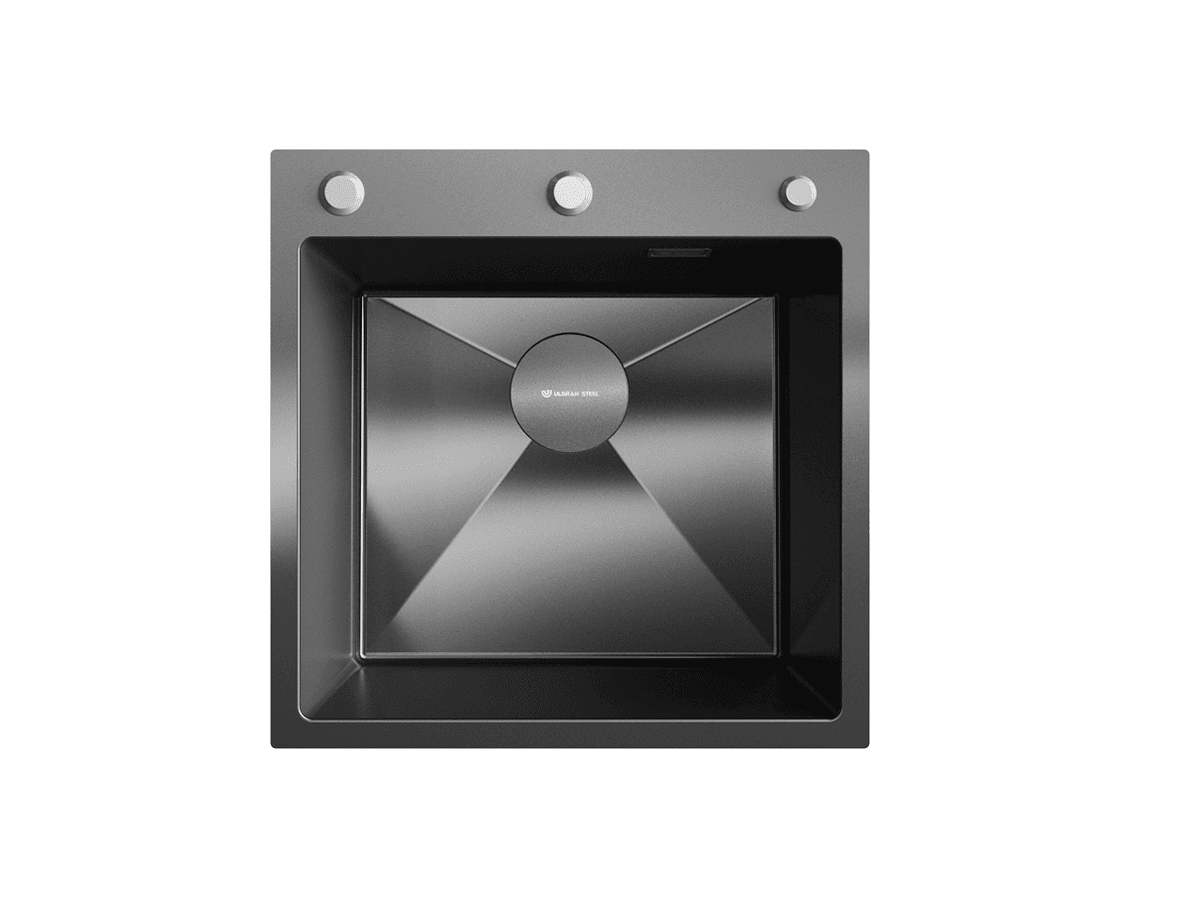 Ulgran STEEL 500x500 мойка