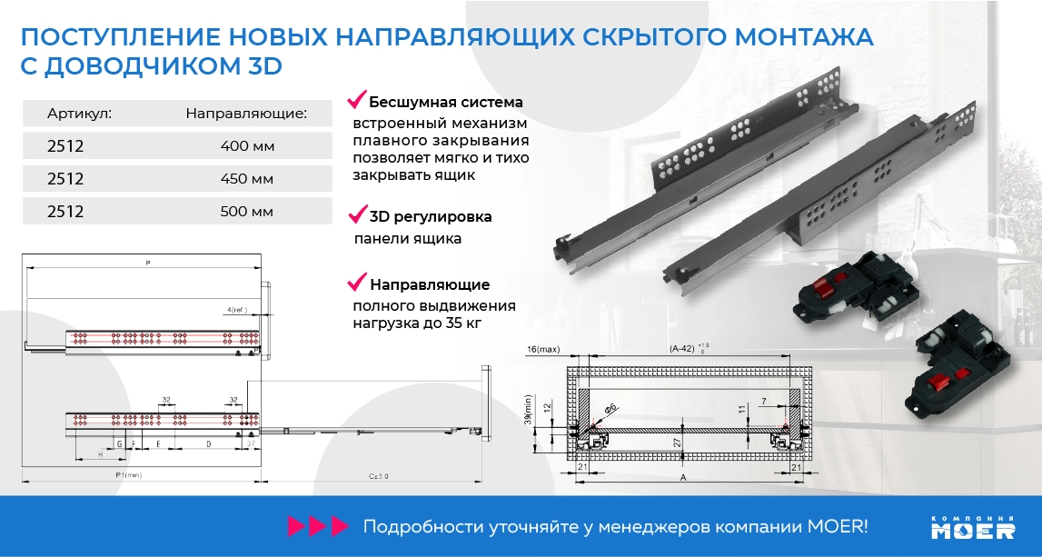 Новые Направляющие