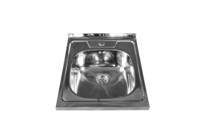 мойка нерж. накладная 50х60