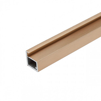 профиль алюм. рамочный XGJB-3221 узкий усиленный,золото