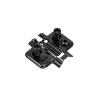Подкладка п/петлю Н-0 PIVOT-STAR Anyway-Clip 3D с евровинтами черная DTC (80T20QA) 20312