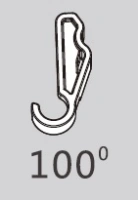 Ограничитель угла открывания до 100гр. для TOP STAYS (SQW100), 0016264