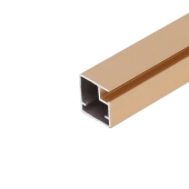Профиль рамочный XGJB-102 (20,6 mm*19,1 mm) узкий, золото мат