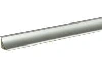 Плинтус (15) Алюминий Сатина LB15