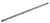 Светильник трековый LED TL3 (глубокий рассеиватель, 2,8W, 12V, 300мм, 4000К), графит