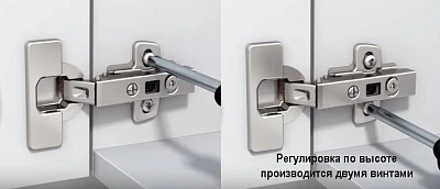 Как отрегулировать петли на дверцах шкафа