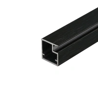 Профиль рамочный XGJB-102 (20,6 mm*19,1 mm) узкий, черный браш